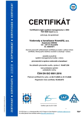 Certifikát-english